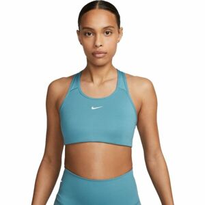 Nike SWOOSH BRA PAD Dámska športová podprsenka, svetlomodrá, veľkosť L