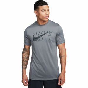 Nike NK DF TEE RLGD CAMO Pánske tréningové tričko, sivá, veľkosť XXL