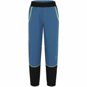 Loap URAFNEX Detské softshellové nohavice, modrá, veľkosť 122-128