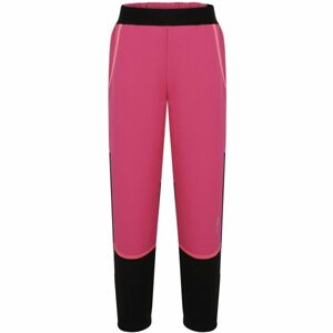 Loap URAFNEX Detské softshellové nohavice, ružová, veľkosť 112-116