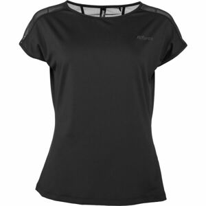 Fitforce MYRIS Dámske fitness tričko, čierna, veľkosť L