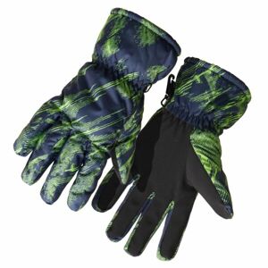 Lewro NEFFI Detské lyžiarske rukavice, tmavo modrá, veľkosť 12-15