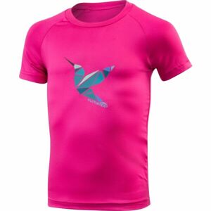 Klimatex ZAJKA Dievčenské funkčné tričko, ružová, veľkosť 122