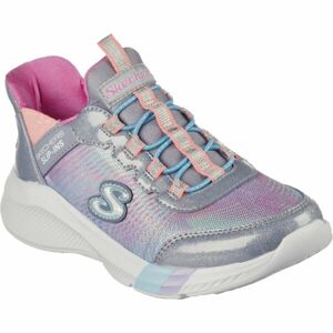 Skechers DREAMY LITES Dievčenská voľnočasová obuv, ružová, veľkosť 34