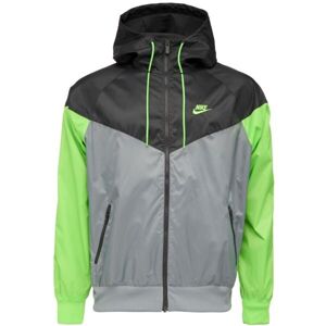 Nike HERITAGE ESSENTIALS WINDRUNNER Pánska bunda, sivá, veľkosť L