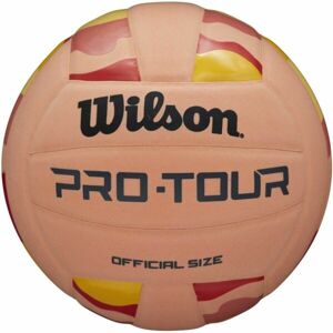 Wilson PRO TOUR VB STRIPE OF Volejbalová lopta, oranžová, veľkosť os