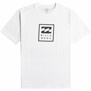 Billabong UNITY STACKED SS Pánske tričko, biela, veľkosť S