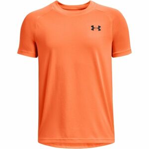 Under Armour UA TECH 2.0 SS Chlapčenské športové tričko, oranžová, veľkosť XL