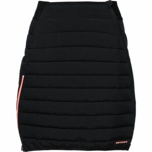 Arcore NORVEGE Dámska zateplená sukňa, čierna, veľkosť XL