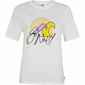 O'Neill LUANO GRAPHIC T-SHIRT Dámske tričko, biela, veľkosť M