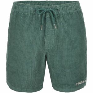 O'Neill CAMORRO CORD SHORT Pánske šortky, zelená, veľkosť M