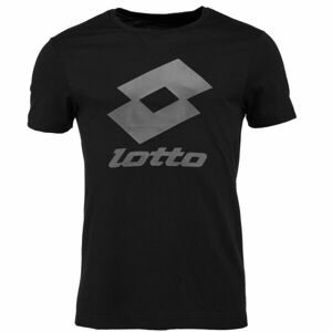 Lotto SMART IV TEE 2 Pánske tričko, čierna, veľkosť 2XL