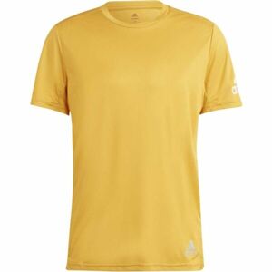 adidas RUN IT TEE M Pánske bežecké tričko, žltá, veľkosť M