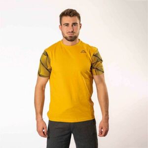 Kappa LOGO ETRO Pánske tričko, žltá, veľkosť M