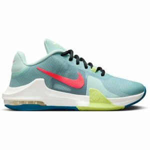 Nike AIR MAX IMPACT 4 Pánska basketbalová obuv, svetlomodrá, veľkosť 45.5