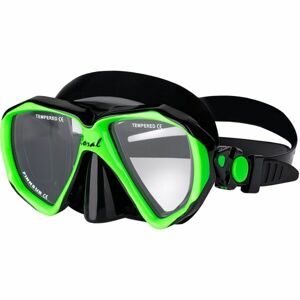 Finnsub CORAL JR Juniorská potápačská maska, svetlo zelená, veľkosť os