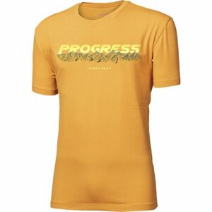 PROGRESS BARBAR SUNSET Pánske tričko, žltá, veľkosť XL