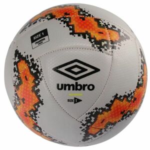 Umbro NEO SWERVE MINI Mini futbalová lopta, sivá, veľkosť 1