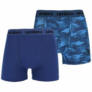 Umbro BOXER SHORT 2 PACK Pánske boxerky, modrá, veľkosť L