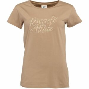 Russell Athletic TEE SHIRT W Dámske tričko, béžová, veľkosť L