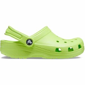 Crocs CLASSIC CLOG K Detská nazúvacia obuv, svetlo zelená, veľkosť 32/33