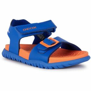 Geox J SANDAL FUSBETTO B. A Juniorské chlapčenské sandále, modrá, veľkosť 28