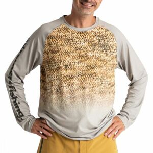 ADVENTER & FISHING UV T-SHIRT Pánske funkčné UV tričko, sivá, veľkosť L