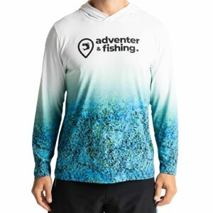 ADVENTER & FISHING UV T-SHIRT Pánske funkčné UV tričko, svetlomodrá, veľkosť L