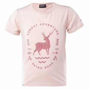 Hi-Tec NINA JRG Dievčenské tričko, ružová, veľkosť 128-134