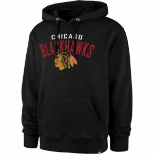 47 NHL CHICAGO BLACKHAWKS HELIX HOOD Klubová mikina, čierna, veľkosť XXL