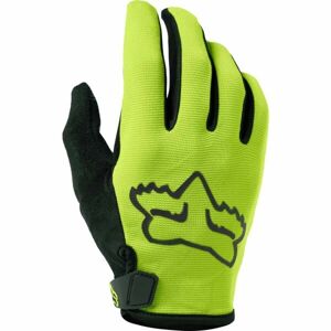 Fox RANGER Cyklistická rukavice, reflexný neón, veľkosť L