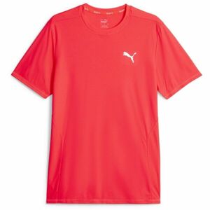 Puma RUN FAVORITE Pánske tričko, červená, veľkosť L