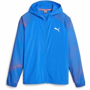 Puma FAVORITE Pánska športová bunda, modrá, veľkosť XL