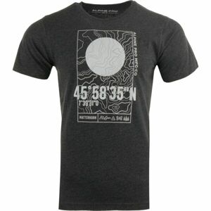 ALPINE PRO JIGON Pánske tričko, čierna, veľkosť L
