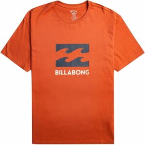 Billabong WAVE SS Pánske tričko, oranžová, veľkosť M
