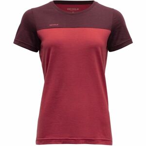 Devold LEIRA MAN TEE Pánske tričko, červená, veľkosť XL