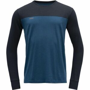 Devold NORANG MERINO 150 SHIRT Pánske tričko, tmavo modrá, veľkosť L