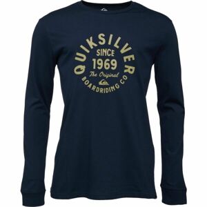 Quiksilver CIRCLED SCRIPT FRONT Pánske tričko, modrá, veľkosť XXL