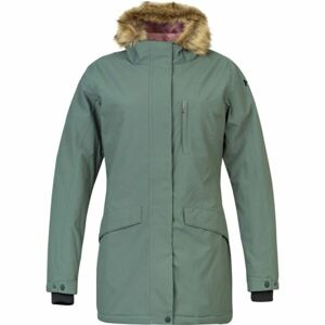 Hannah CAROLI Dámsky zimný kabát s membránou, zelená, veľkosť 38