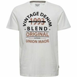 BLEND TEE REGULAR FIT Pánske tričko, biela, veľkosť S