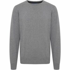 BLEND BHNOLEN PULLOVER Pánsky sveter, sivá, veľkosť L