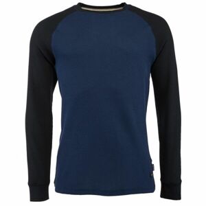 BLEND TEE REGULAR FIT LS Pánske tričko s dlhým rukávom, tmavo modrá, veľkosť S