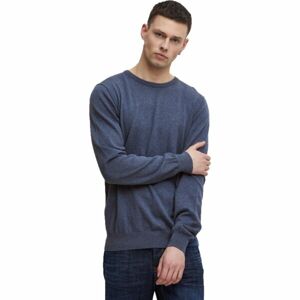 BLEND BHNOLEN PULLOVER Pánsky sveter, tmavo modrá, veľkosť XXXL