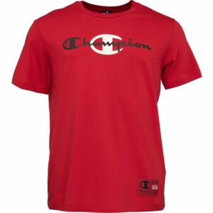 Champion LEGACY Pánske tričko, červená, veľkosť M