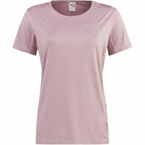KARI TRAA NORA 2.0 TEE Dámske tričko, ružová, veľkosť S