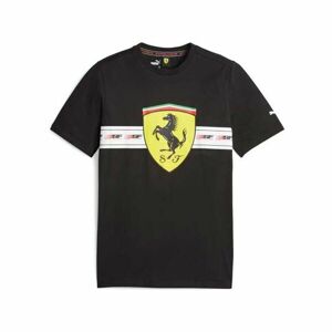 Puma FERRARI RACE Pánske tričko, čierna, veľkosť L