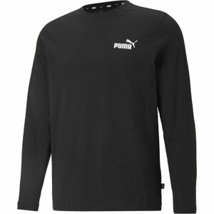 Puma ESSENTIALS SMALL LOGO Pánske tričko, čierna, veľkosť S