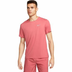 Nike NK DF UV MILER SS Pánske tréningové tričko, červená, veľkosť S