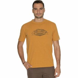 BUSHMAN ELIAS Pánske tričko, oranžová, veľkosť 4XL