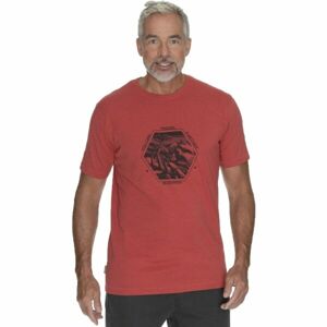 BUSHMAN COLORADO Pánske tričko, červená, veľkosť XL